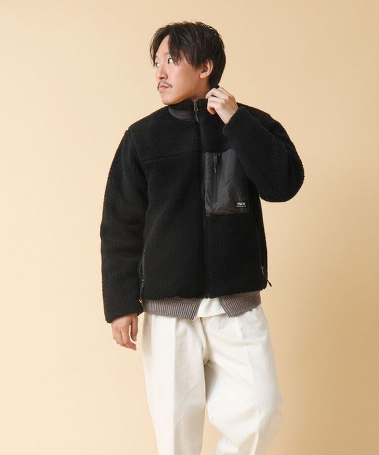 NOLLEY'S goodman「【TAION/タイオン】《配色別注》リバーシブル ボア×ダウンブルゾン 24AW」|ブルゾン・スタジャン|