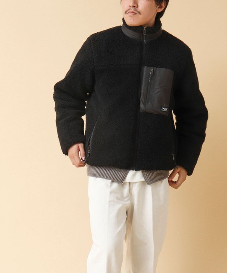 NOLLEY'S goodman「【TAION/タイオン】《配色別注》リバーシブル ボア×ダウンブルゾン 24AW」|ブルゾン・スタジャン|
