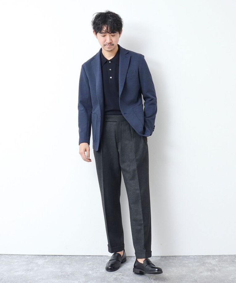NOLLEY'S goodman「NSN ハイゲージ成型 ポロニット 25SS」|ニット・セーター|