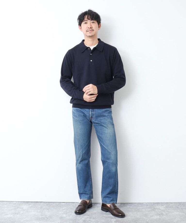 NOLLEY'S goodman「NSN ハイゲージ成型 ポロニット 25SS」|ニット・セーター|