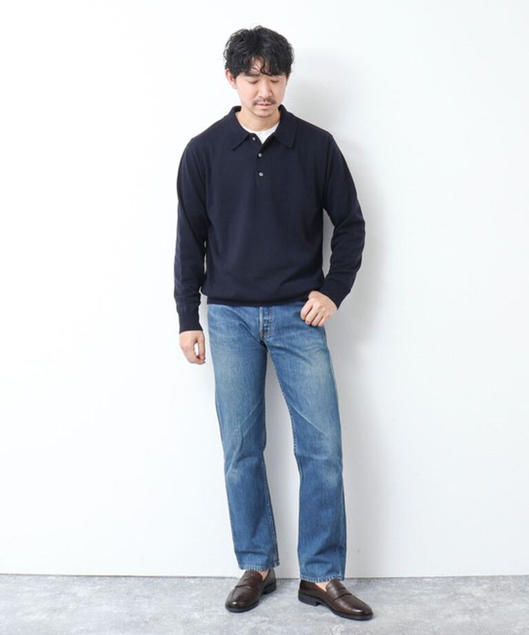 NOLLEY'S goodman「NSN ハイゲージ成型 ポロニット 25SS」|ニット・セーター|