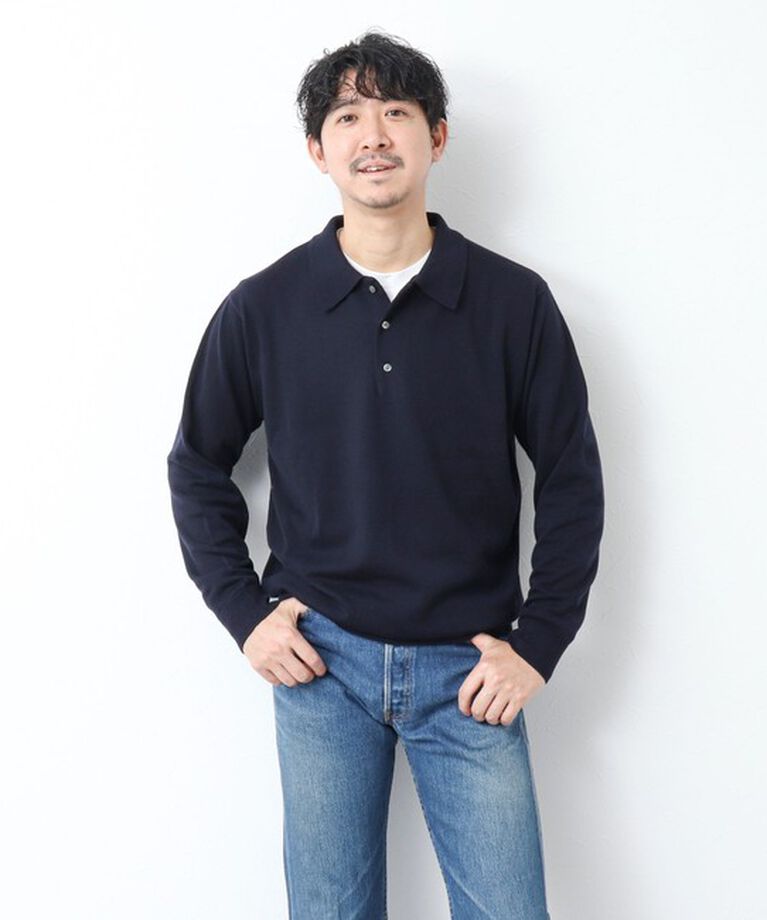 NOLLEY'S goodman「NSN ハイゲージ成型 ポロニット 25SS」|ニット・セーター|