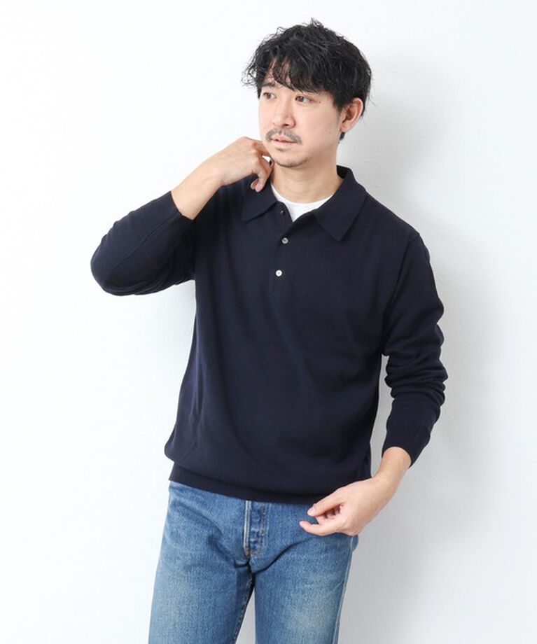 NOLLEY'S goodman「NSN ハイゲージ成型 ポロニット 25SS」|ニット・セーター|