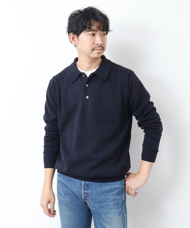 NOLLEY'S goodman「NSN ハイゲージ成型 ポロニット 25SS」|ニット・セーター|