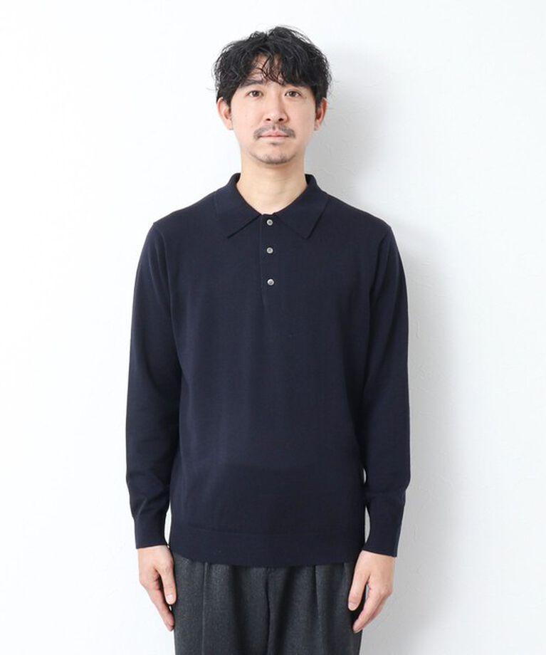 NOLLEY'S goodman「NSN ハイゲージ成型 ポロニット 25SS」|ニット・セーター|