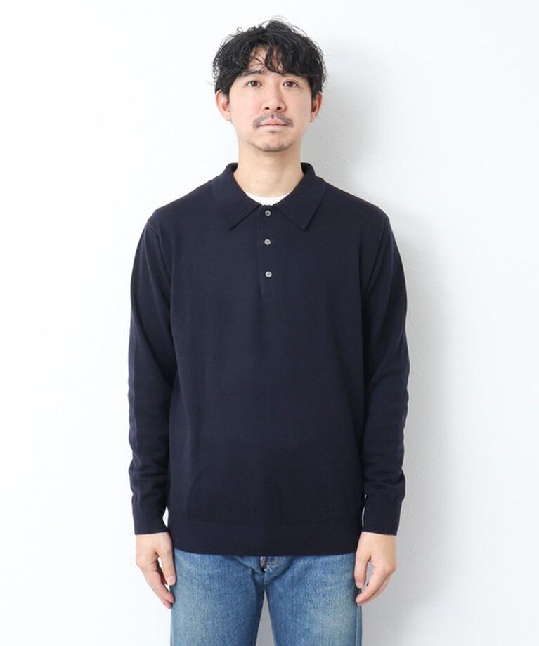 NOLLEY'S goodman「NSN ハイゲージ成型 ポロニット 25SS」|ニット・セーター|