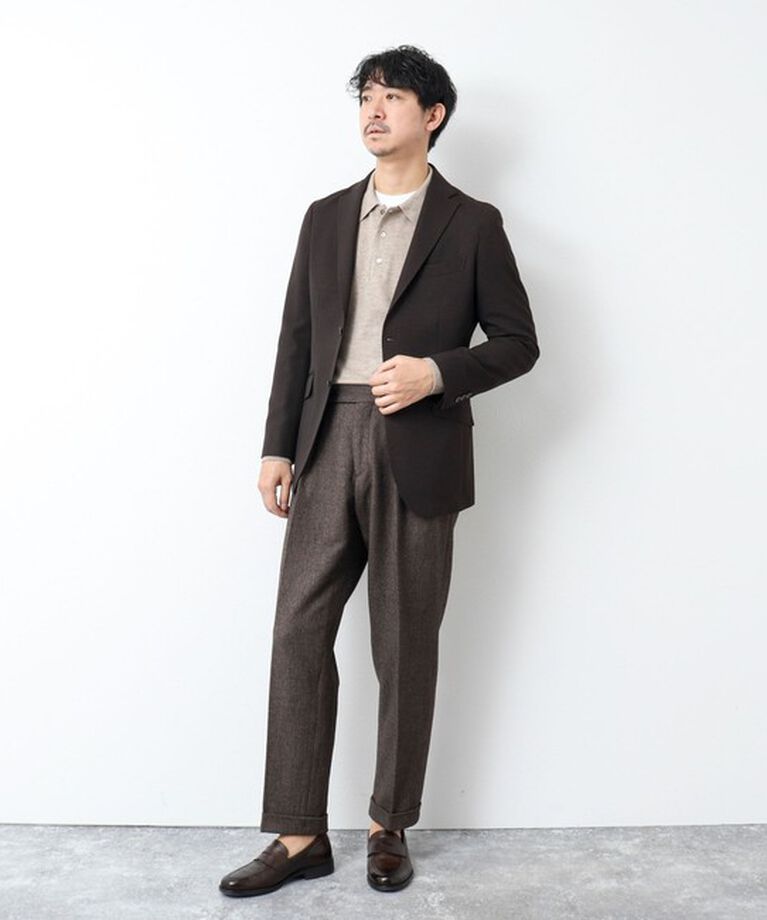 NOLLEY'S goodman「NSN ハイゲージ成型 ポロニット 25SS」|ニット・セーター|