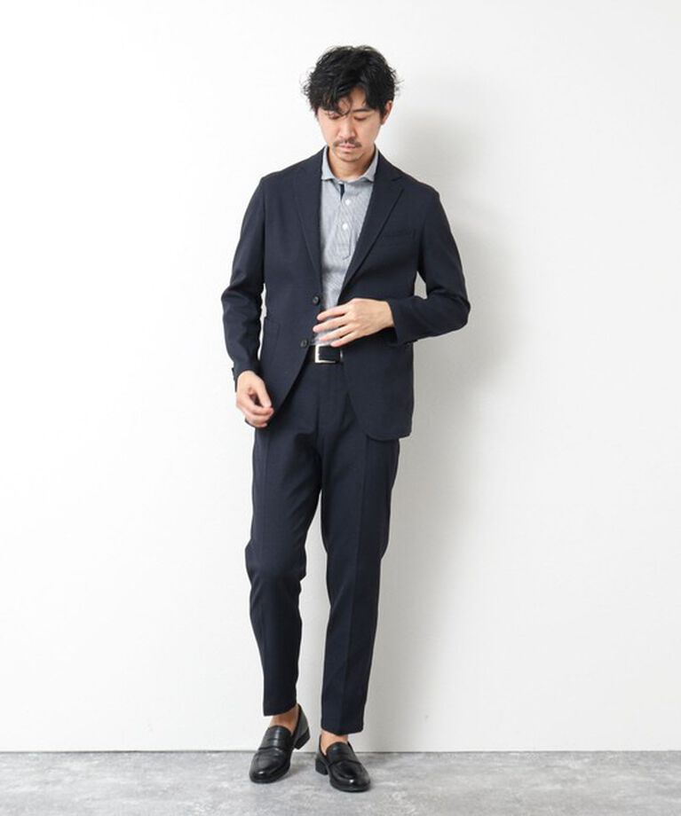 NOLLEY'S goodman「《セットアップ対応》SMART TECH 吸水速乾メランジOX ストレッチイージーJK 25SS」|テーラードジャケット|