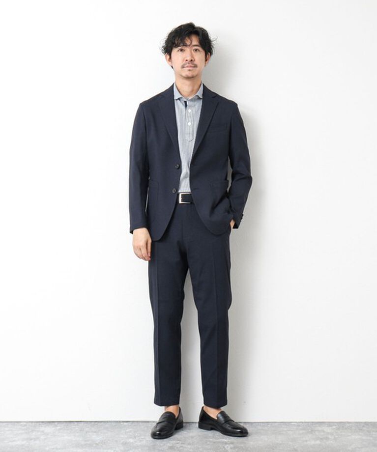 NOLLEY'S goodman「《セットアップ対応》SMART TECH 吸水速乾メランジOX ストレッチイージーJK 25SS」|テーラードジャケット|