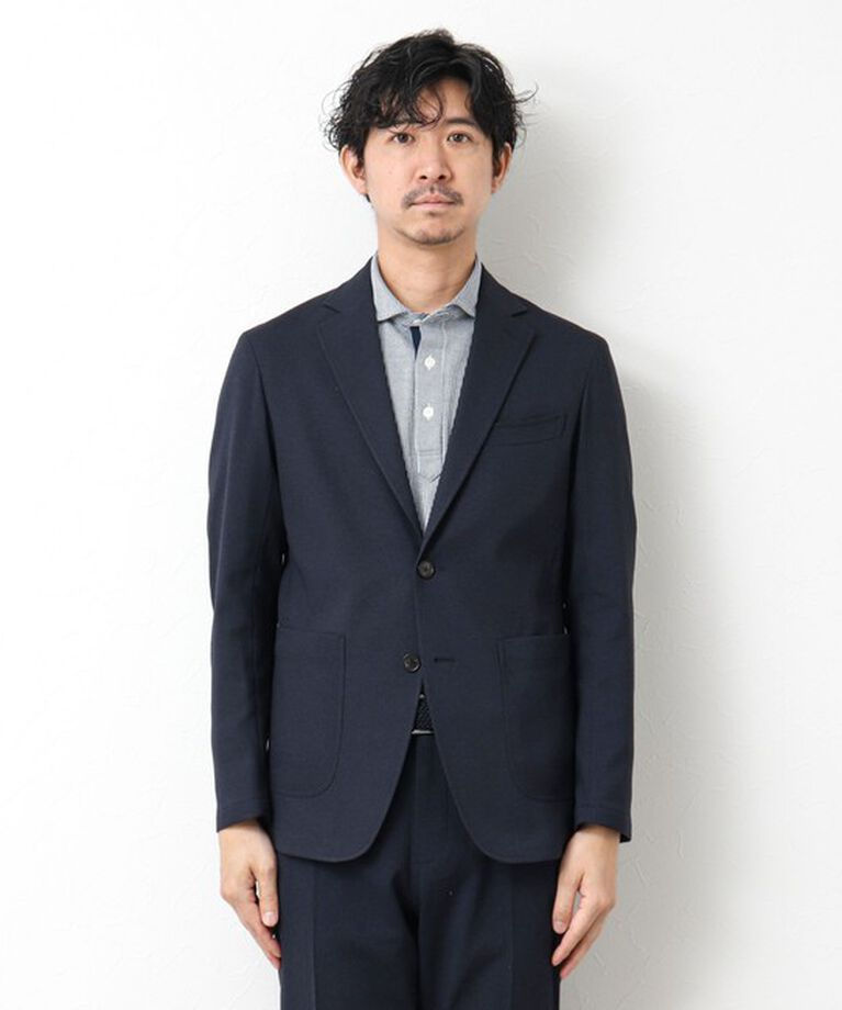 NOLLEY'S goodman「《セットアップ対応》SMART TECH 吸水速乾メランジOX ストレッチイージーJK 25SS」|テーラードジャケット|