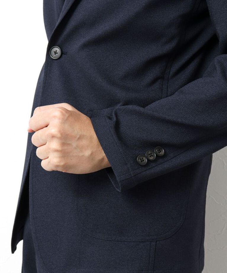 NOLLEY'S goodman「《セットアップ対応》SMART TECH 吸水速乾メランジOX ストレッチイージーJK 25SS」|テーラードジャケット|