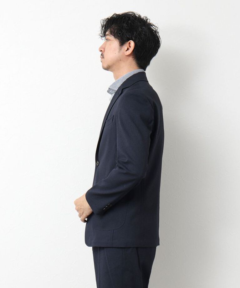 NOLLEY'S goodman「《セットアップ対応》SMART TECH 吸水速乾メランジOX ストレッチイージーJK 25SS」|テーラードジャケット|