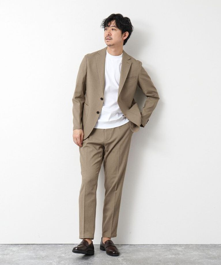 NOLLEY'S goodman「《セットアップ対応》SMART TECH 吸水速乾メランジOX ストレッチイージーJK 25SS」|テーラードジャケット|