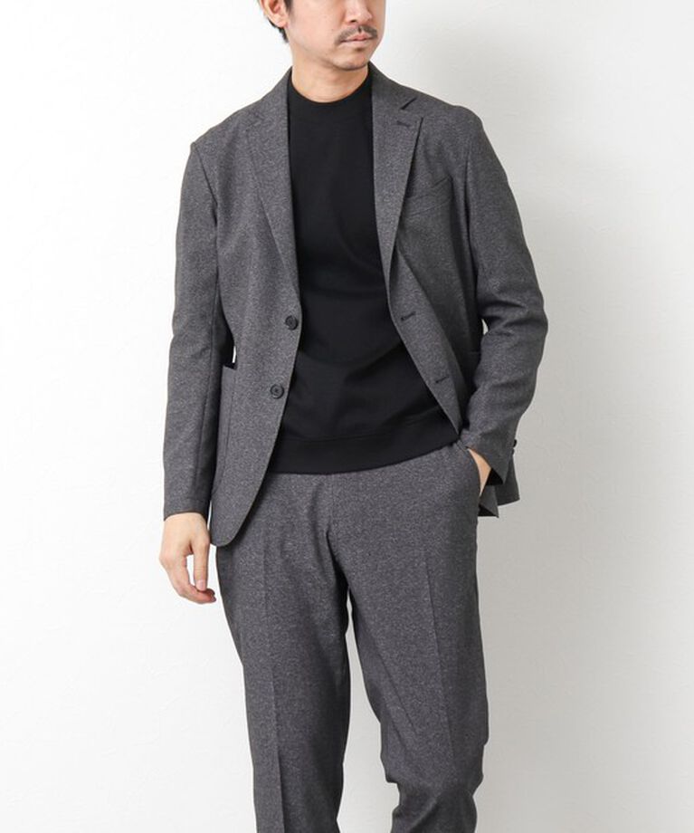 NOLLEY'S goodman「《セットアップ対応》SMART TECH 吸水速乾メランジOX ストレッチイージーJK 25SS」|テーラードジャケット|