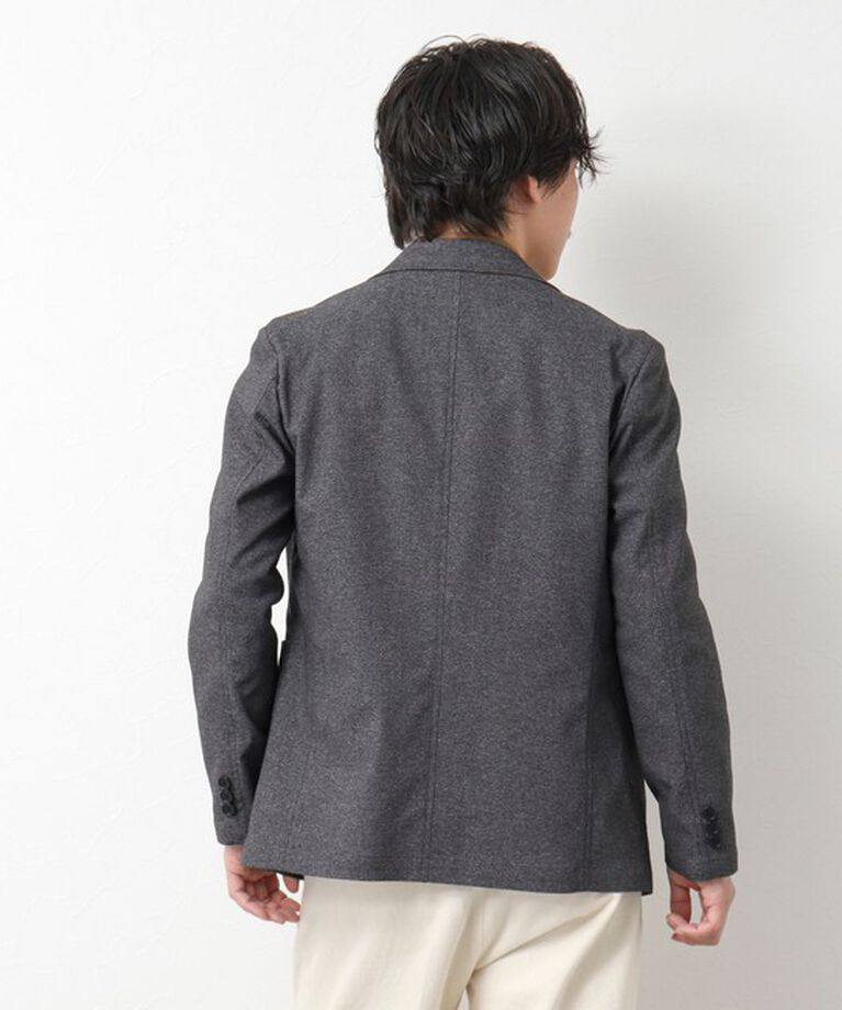 NOLLEY'S goodman「《セットアップ対応》SMART TECH 吸水速乾メランジOX ストレッチイージーJK 25SS」|テーラードジャケット|