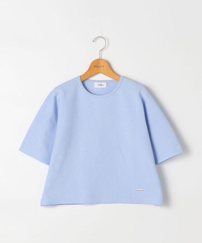 NOLLEY'S「《手洗い可能》ホールガーメントニットTシャツ」|ニット・セーター|