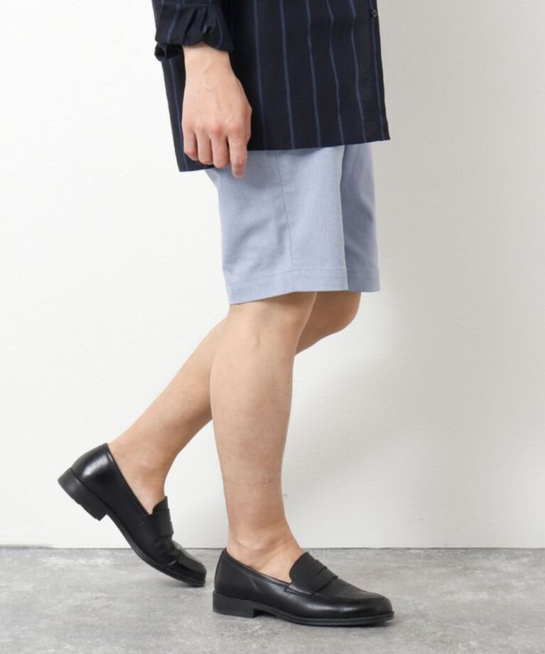 NOLLEY'S goodman「綿麻COOLMAX ショーツ 25SS」|その他|サックス