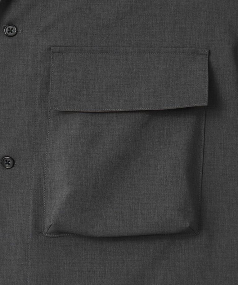 NOLLEY'S goodman「《セットアップ対応》イージーケア ストレッチポプリン シャツブルゾン 25SS」|シャツ・ブラウス|