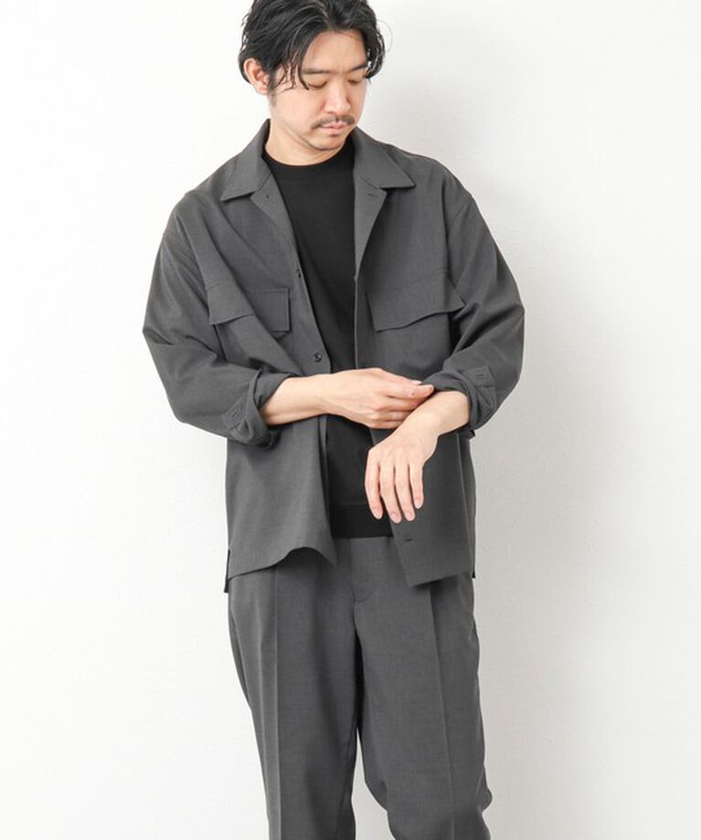 NOLLEY'S goodman「《セットアップ対応》イージーケア ストレッチポプリン イージーパンツ 25SS」|チノ|