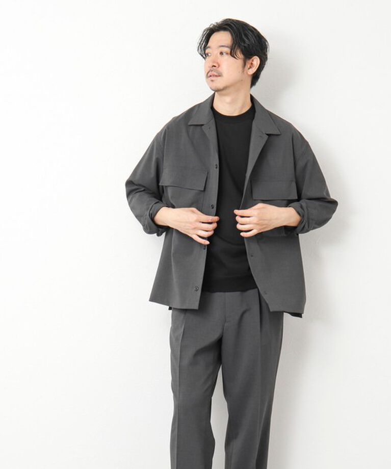 NOLLEY'S goodman「《セットアップ対応》イージーケア ストレッチポプリン イージーパンツ 25SS」|チノ|