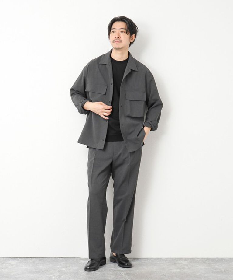 NOLLEY'S goodman「《セットアップ対応》イージーケア ストレッチポプリン イージーパンツ 25SS」|チノ|