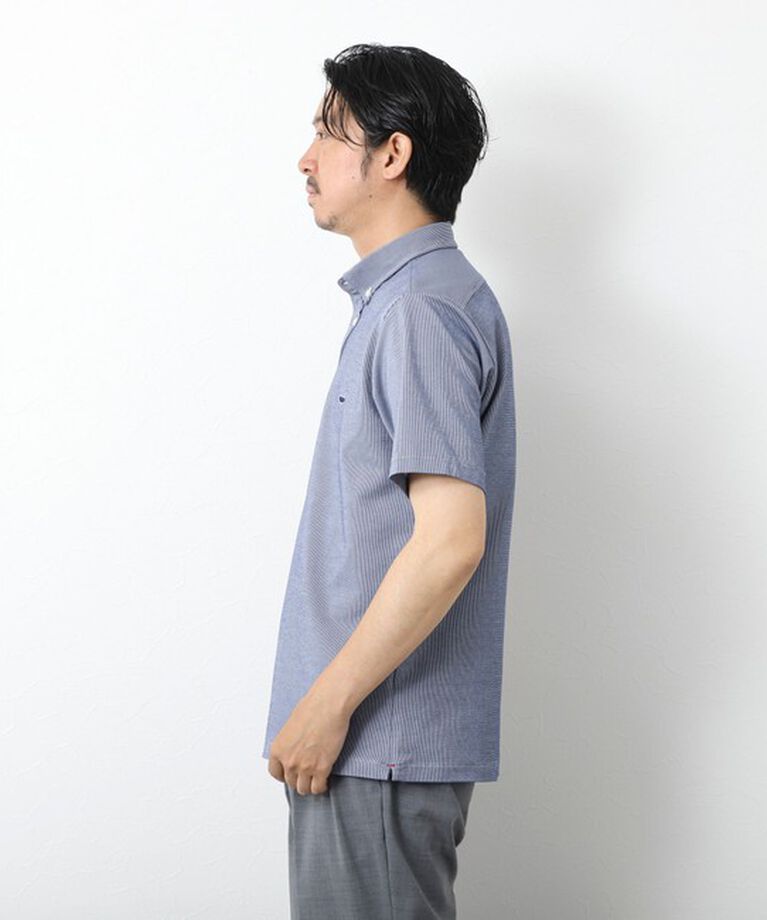 NOLLEY'S goodman「《ビジカジ対応》【ALBINI】吸水速乾クジラBD Polo 25SS」|ポロシャツ|