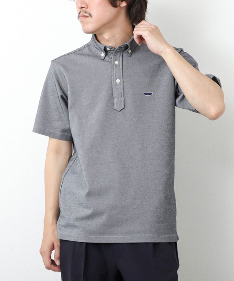 NOLLEY'S goodman「《ビジカジ対応》【ALBINI】吸水速乾クジラBD Polo 25SS」|ポロシャツ|