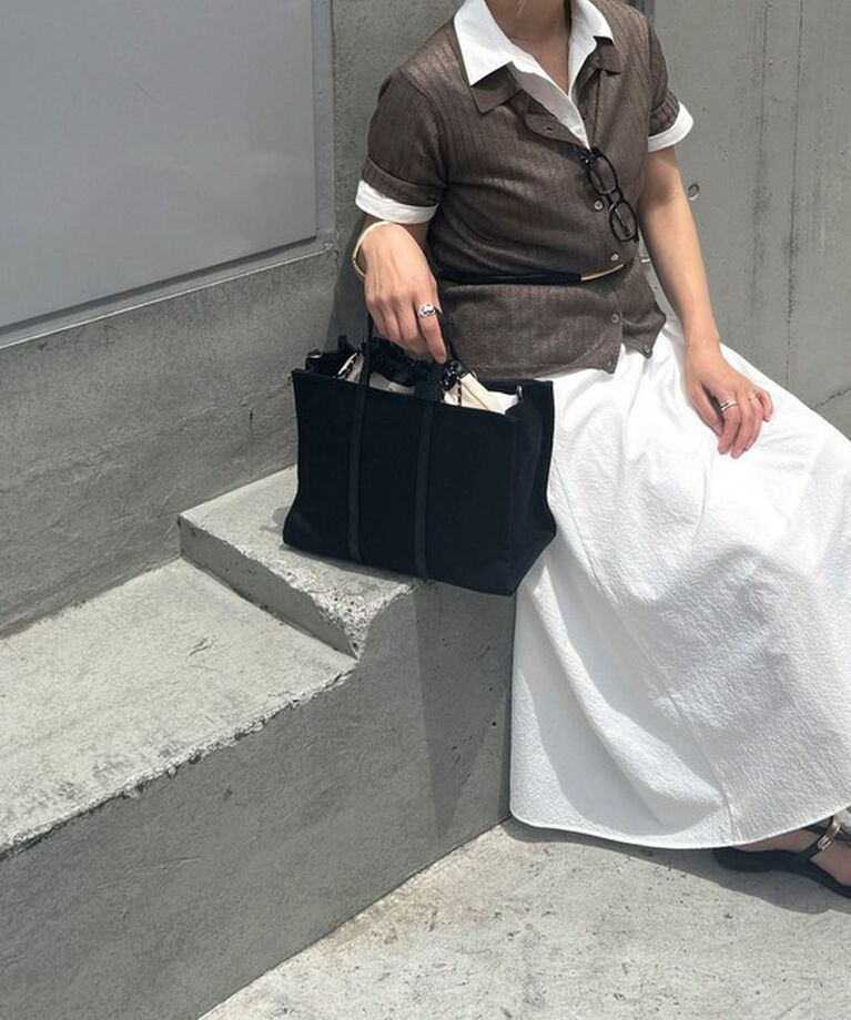 NOLLEY'S「【De MAKER/ディメーカー】 New vase medium bag-M」|トートバッグ|