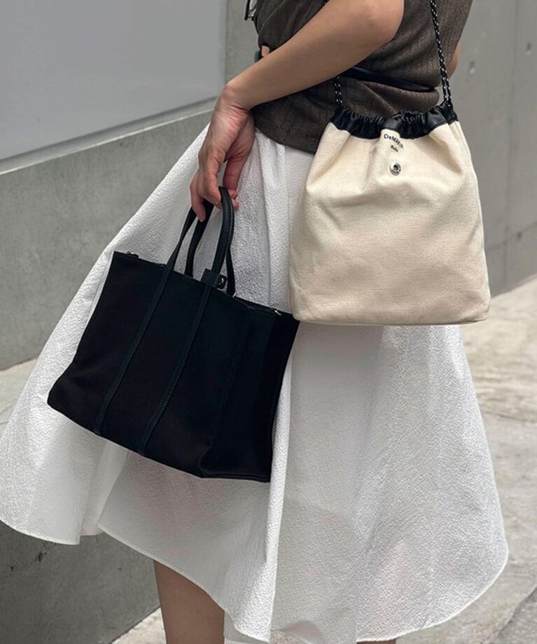 NOLLEY'S「【De MAKER/ディメーカー】 New vase medium bag-M」|トートバッグ|