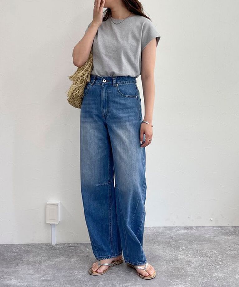 fredy emue「カーブデニムパンツ」|デニム|
