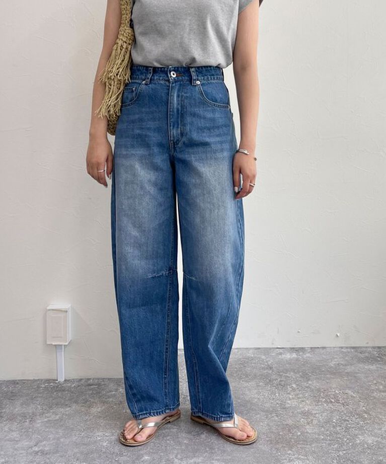 fredy emue「カーブデニムパンツ」|デニム|