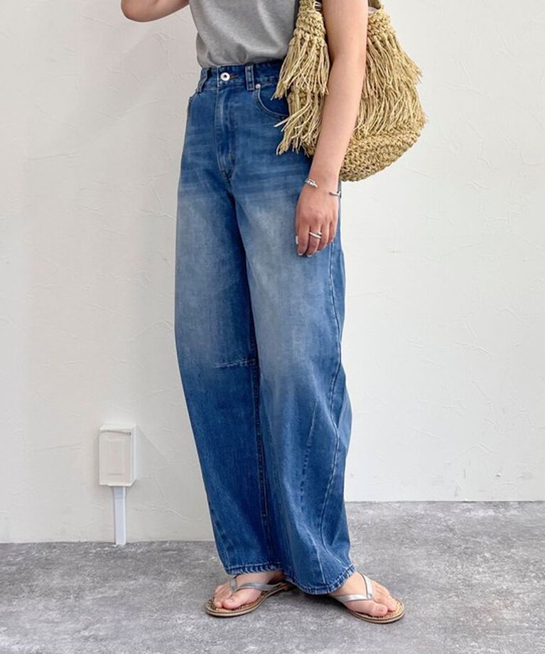 fredy emue「カーブデニムパンツ」|デニム|