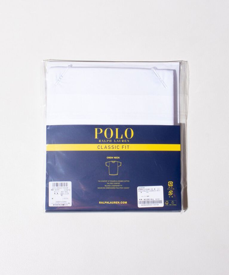 GLOSTER「【POLO RALPH LAUREN/ポロ ラルフ ローレン】クルーネックアンダーシャツ Tシャツ」|Tシャツ・カットソー|