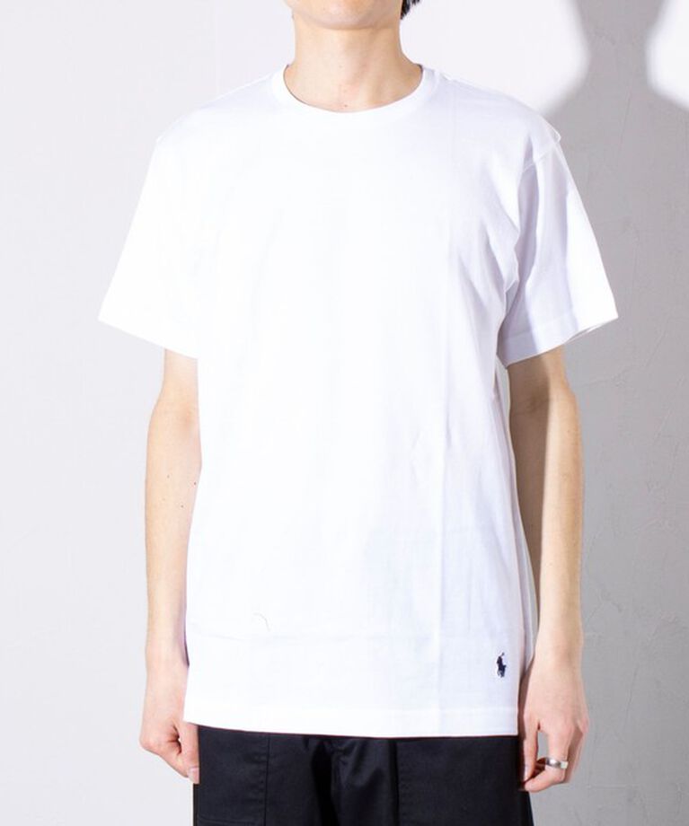 GLOSTER「【POLO RALPH LAUREN/ポロ ラルフ ローレン】クルーネックアンダーシャツ Tシャツ」|Tシャツ・カットソー|