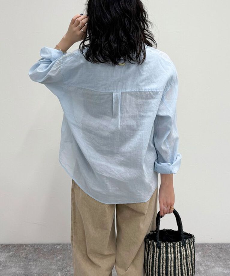fredy emue「ラミークロップドシャツ」|シャツ・ブラウス|