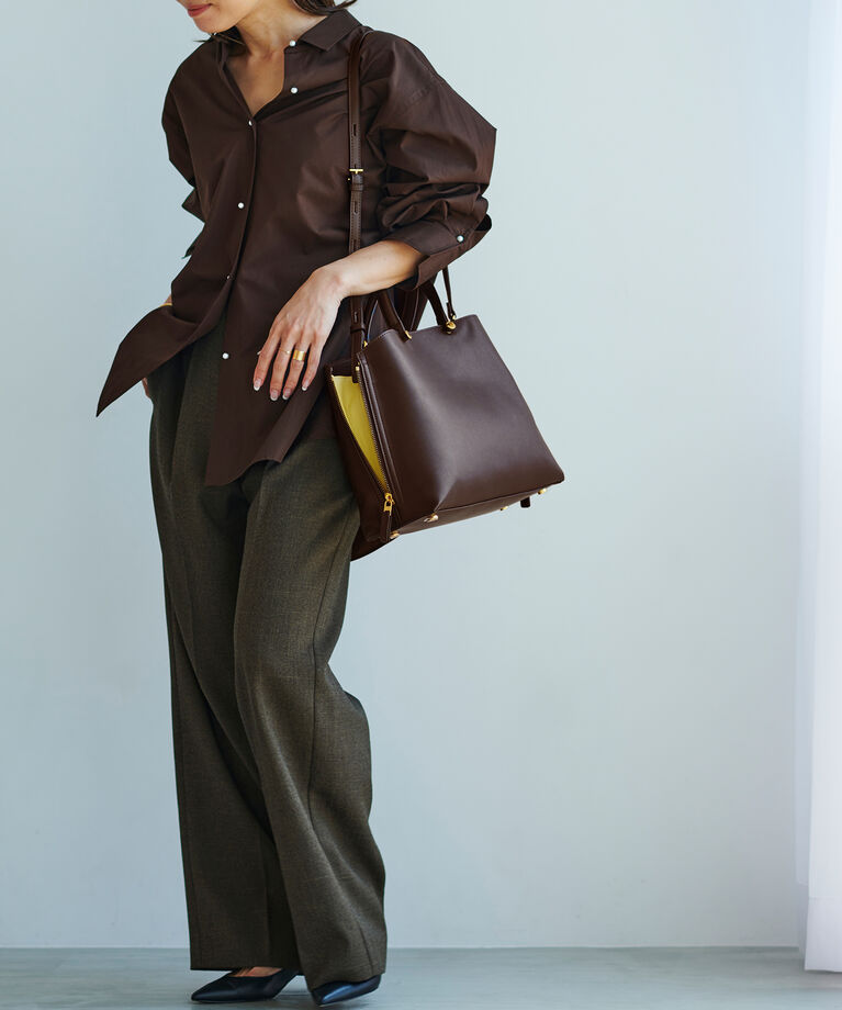 E'POR「【新色追加】【E'POR】Y BAG Medium」|ハンドバッグ|