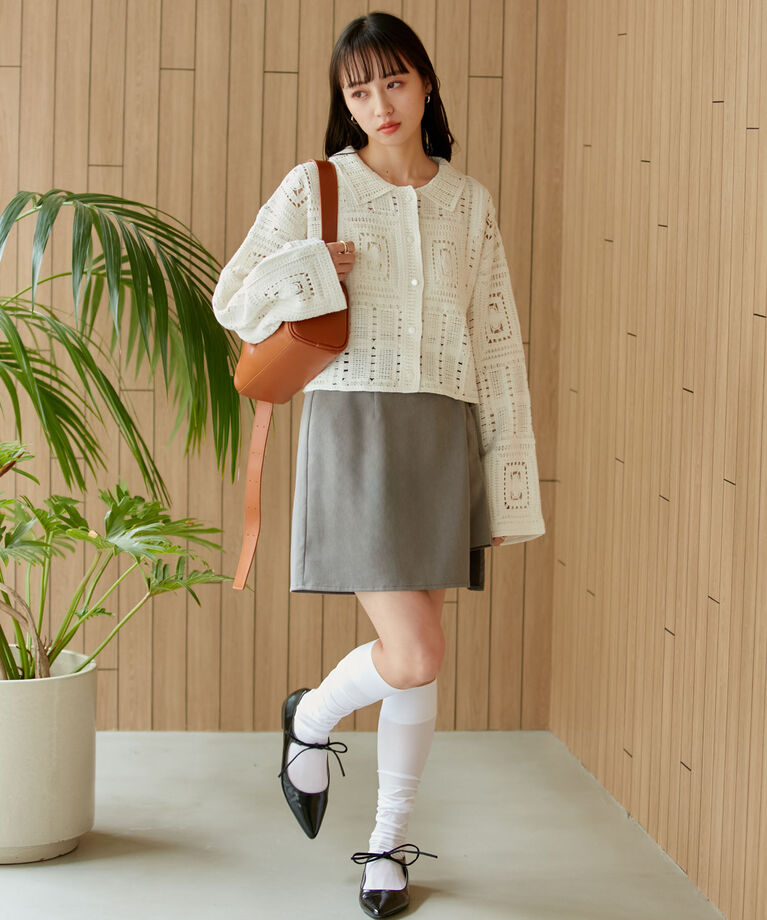 VIS「【SET】【マルチWAY】ウエストベルトラップスカート/ショートパンツ【洗える】」|その他|