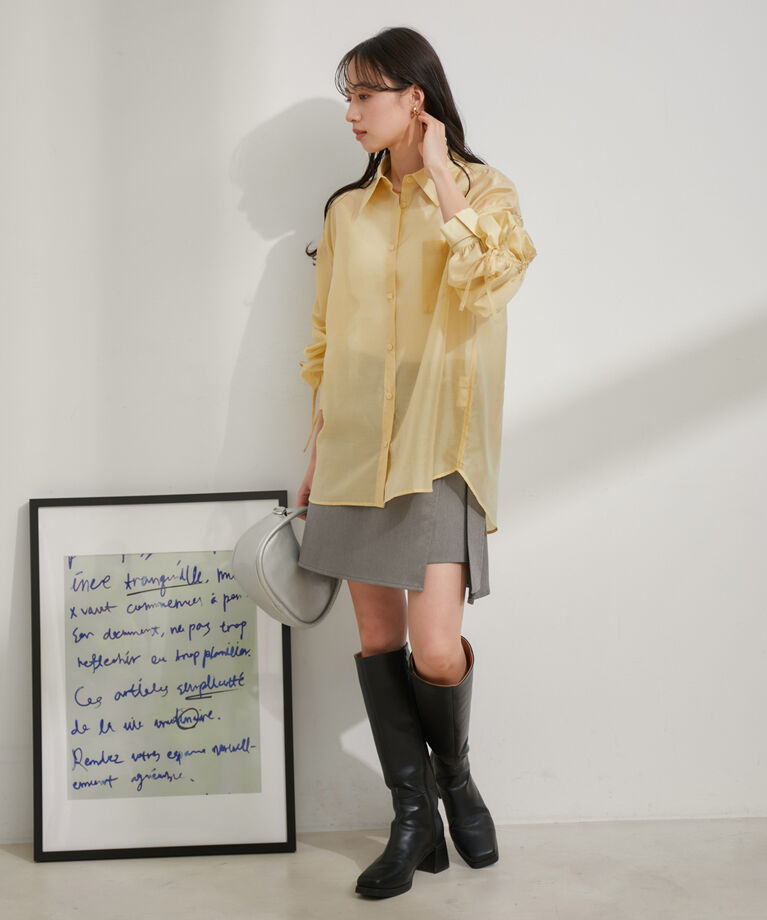 VIS「【SET】【マルチWAY】ウエストベルトラップスカート/ショートパンツ【洗える】」|その他|