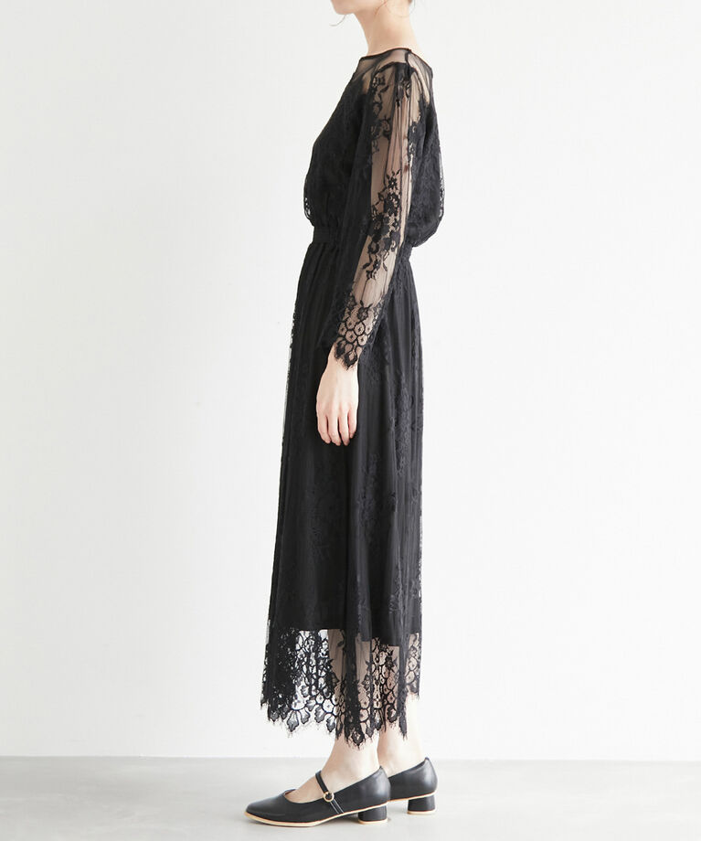 Rope’Picnic「【Mon E’toile/モンエトワール】【結婚式にも】レースDRESS」|ドレス|