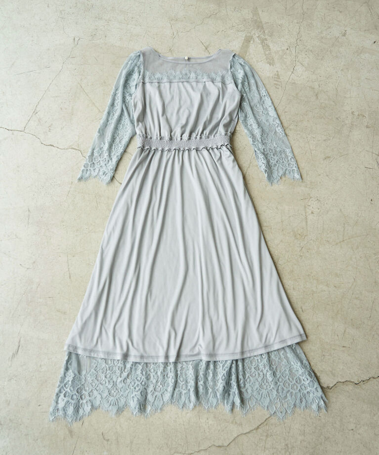 Rope’Picnic「【Mon E’toile/モンエトワール】【結婚式にも】レースDRESS」|ドレス|