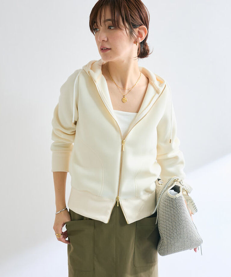  「【WEB限定/累計販売9000枚突破】スポンジダンボールZIPパーカーカットソー」|パーカー|