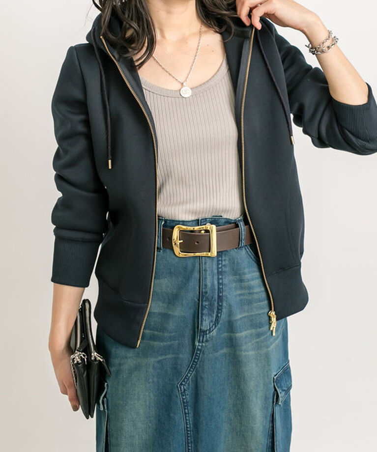  「【WEB限定/累計販売9000枚突破】スポンジダンボールZIPパーカーカットソー」|パーカー|
