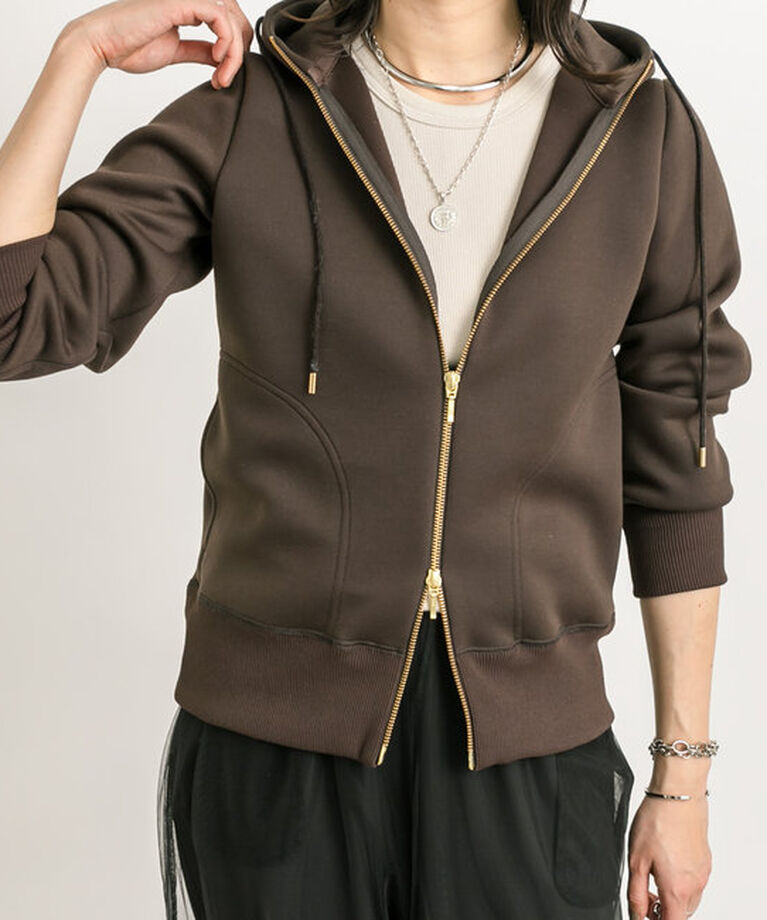  「【WEB限定/累計販売9000枚突破】スポンジダンボールZIPパーカーカットソー」|パーカー|
