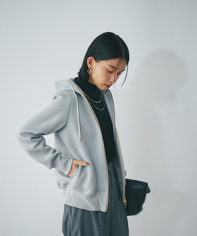  「【WEB限定/累計販売9000枚突破】スポンジダンボールZIPパーカーカットソー」|パーカー|