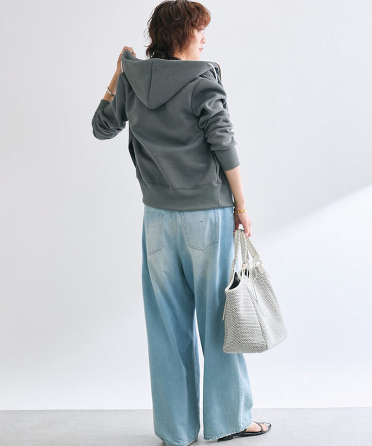  「【WEB限定/累計販売9000枚突破】スポンジダンボールZIPパーカーカットソー」|パーカー|