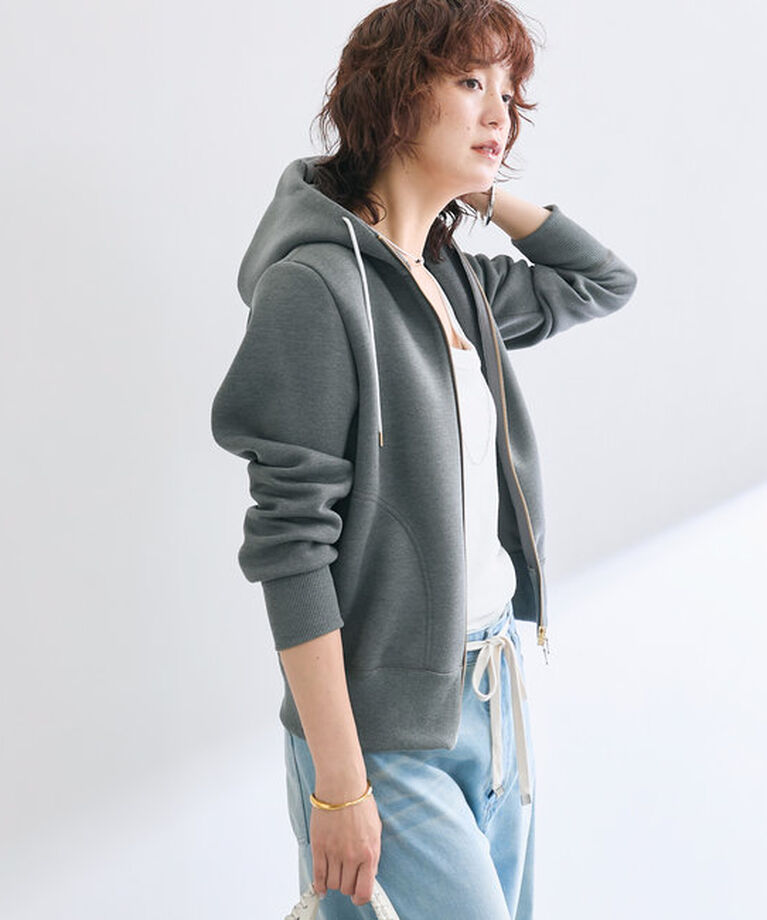  「【WEB限定/累計販売9000枚突破】スポンジダンボールZIPパーカーカットソー」|パーカー|