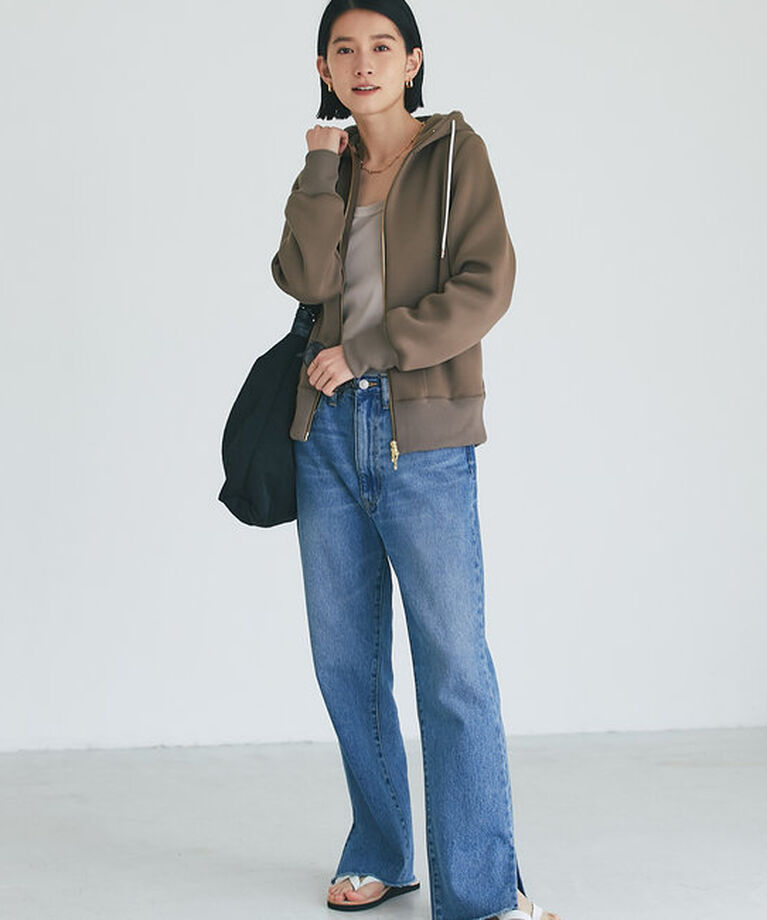  「【WEB限定/累計販売9000枚突破】スポンジダンボールZIPパーカーカットソー」|パーカー|