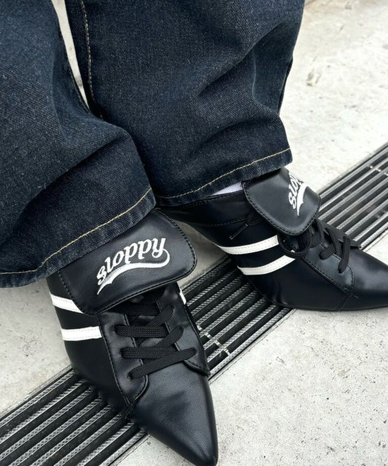 「【SLOPPY/スロッピー】スニーカーミュール 」|ロングブーツ|