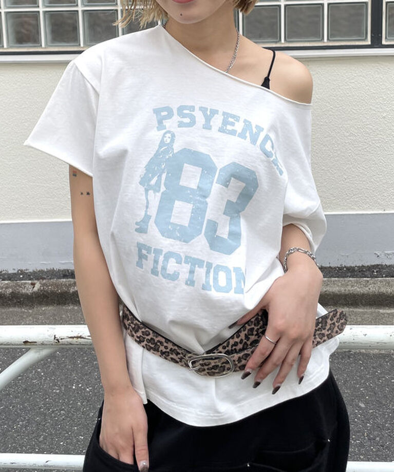  「【新色ドット柄登場】(一部予約)エリオットオフショルTEE」|Tシャツ・カットソー|ホワイト