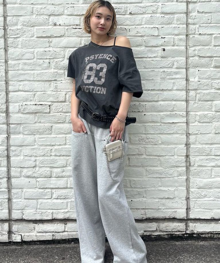  「【新色ドット柄登場】(一部予約)エリオットオフショルTEE」|Tシャツ・カットソー|